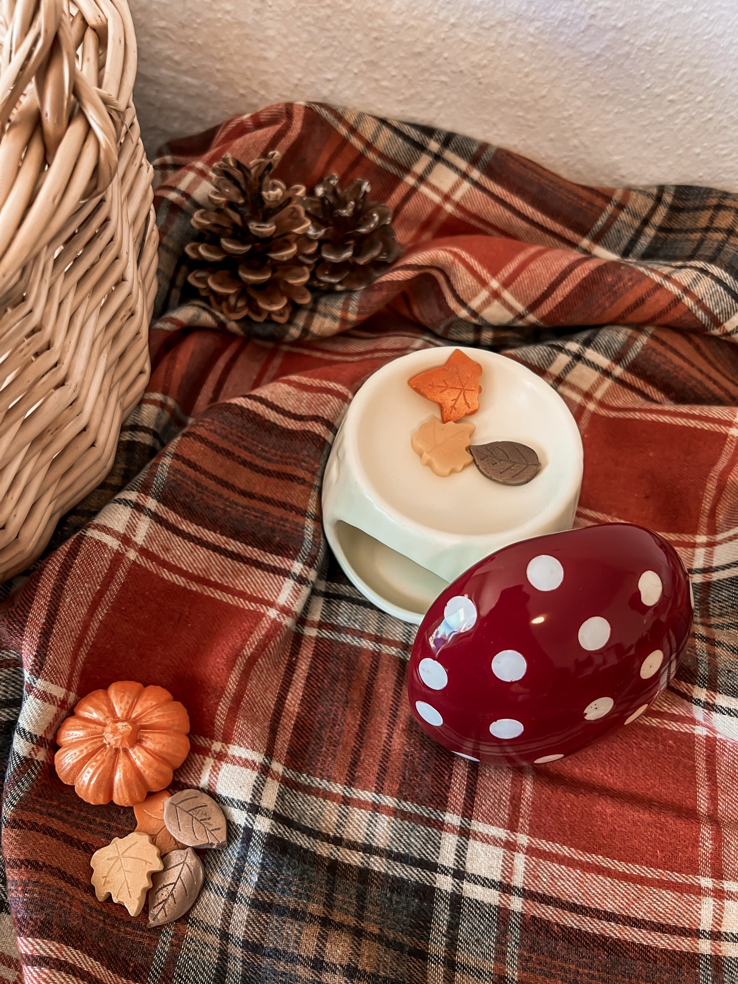 Wax melt burner ✧ Enchanted Mushroom