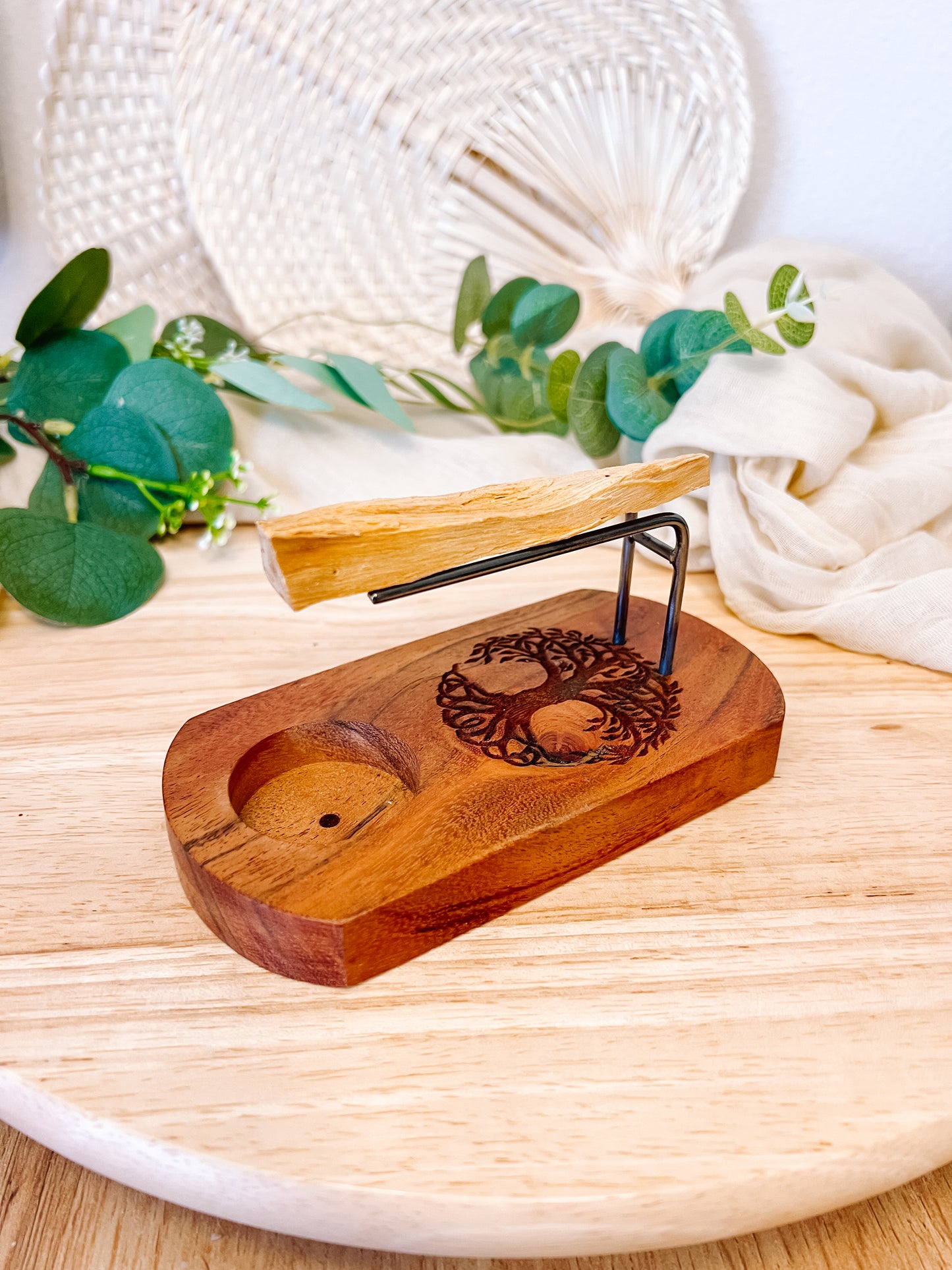 Support à Palo Santo ✧ Arbre de Vie