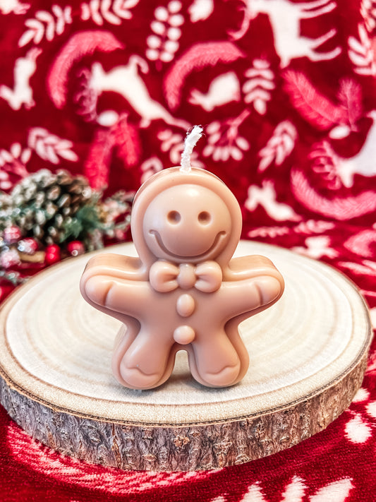 Gingerbread man | Pillar candle