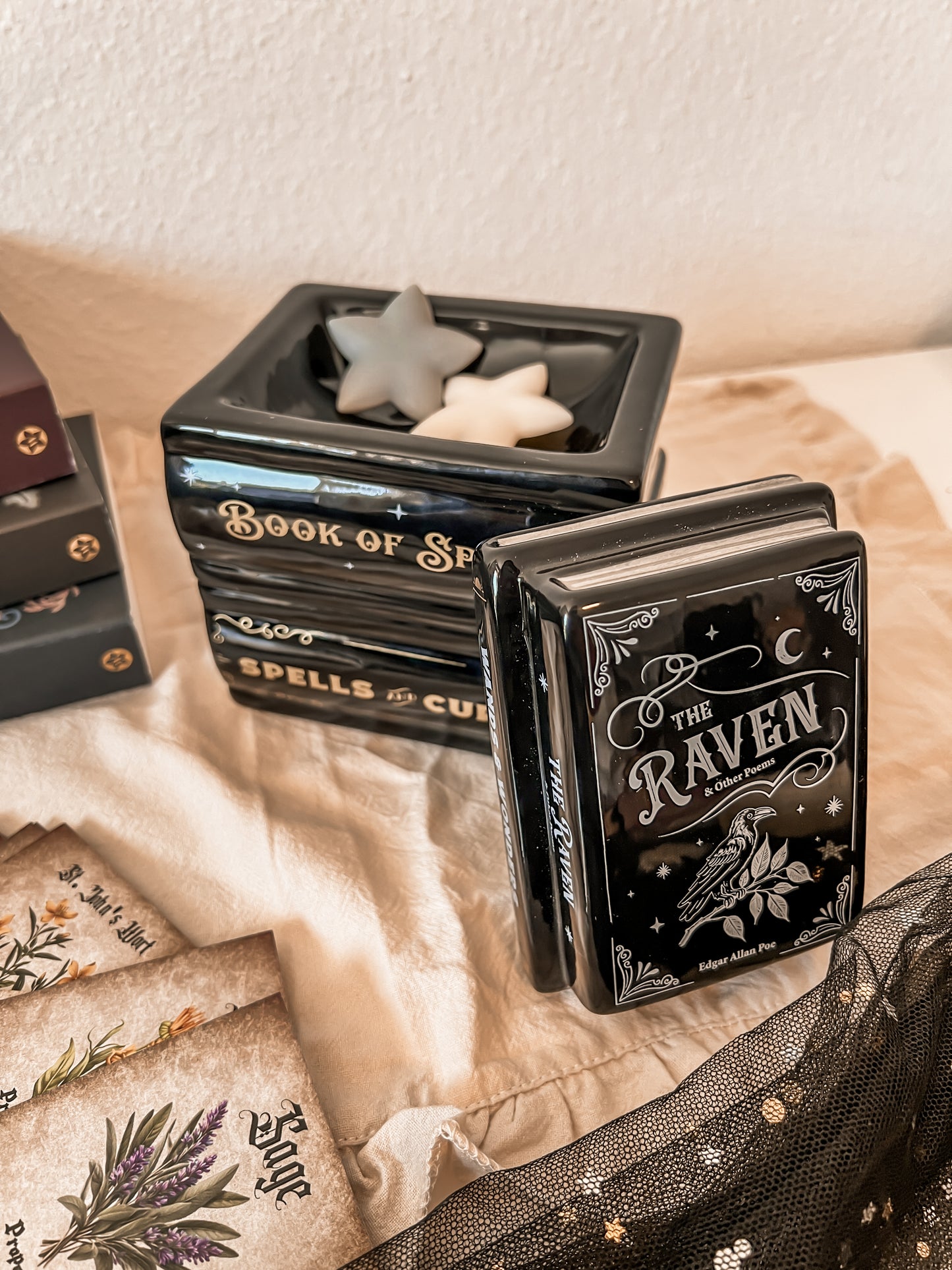 Brûleur ✧ Livres de magie noire