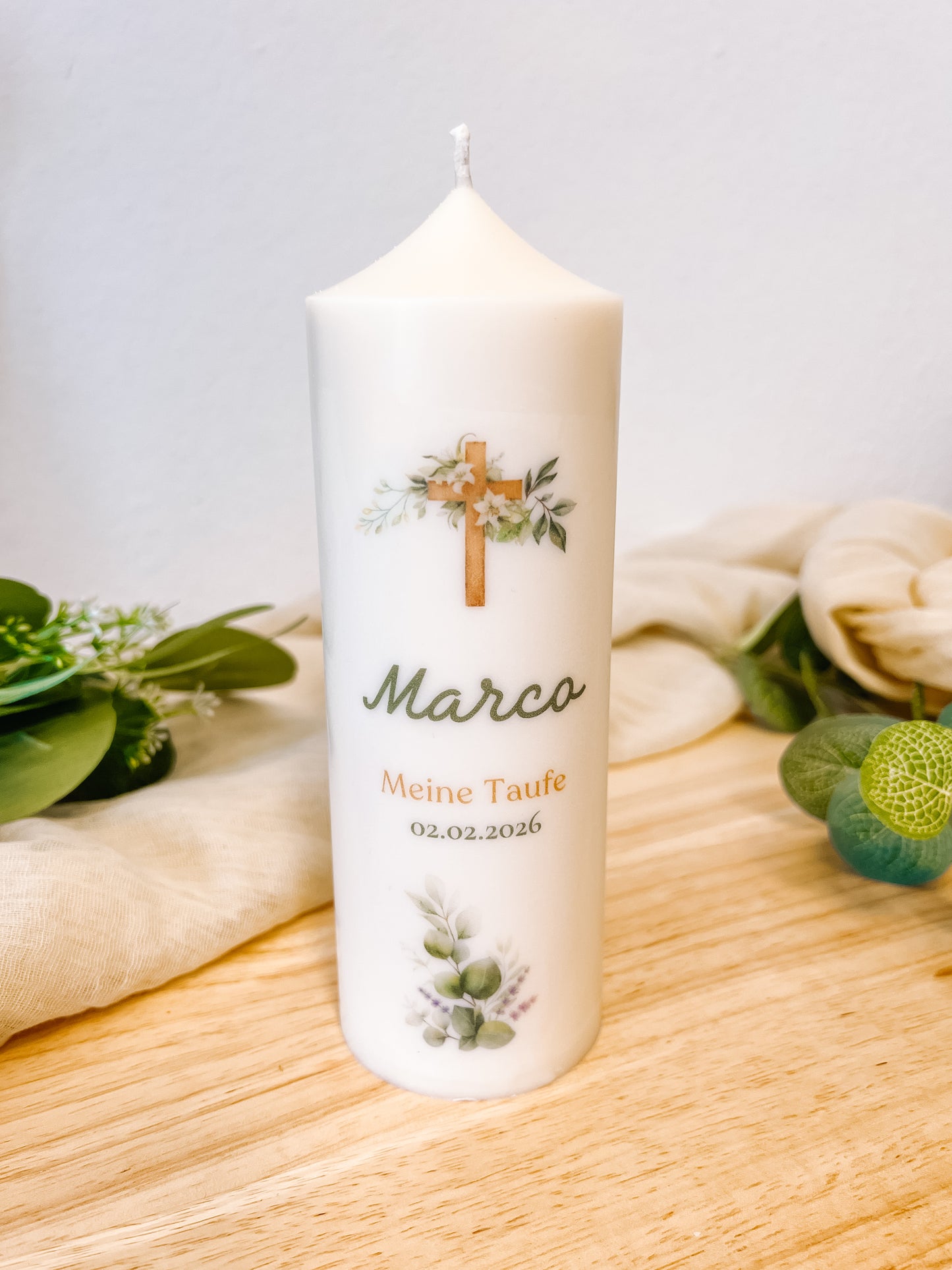 Baptism candle