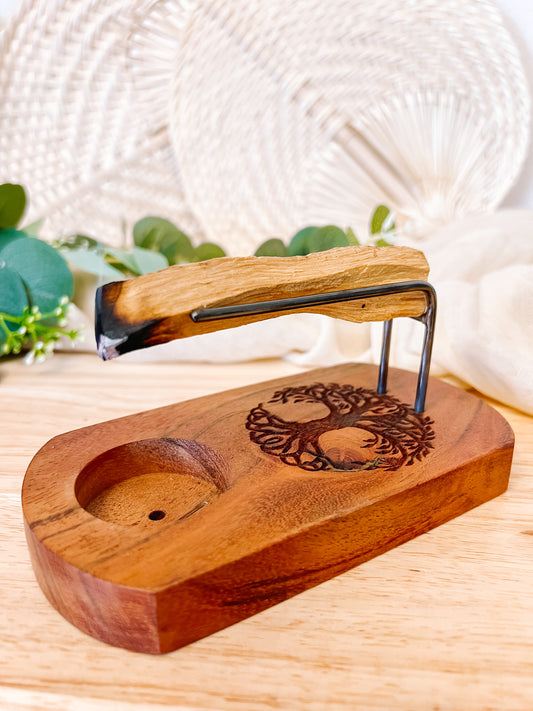 Support à Palo Santo ✧ Arbre de Vie