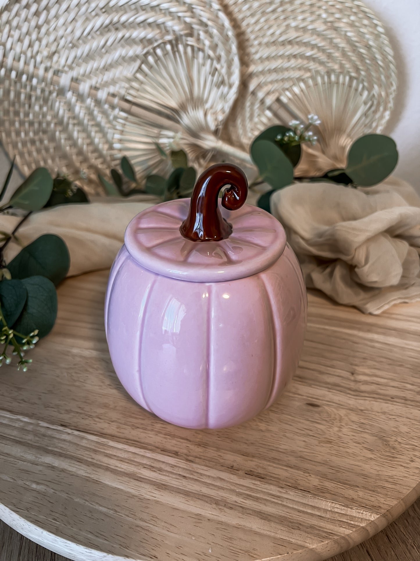 Wax melt burner ✧ Pink Pumpkin