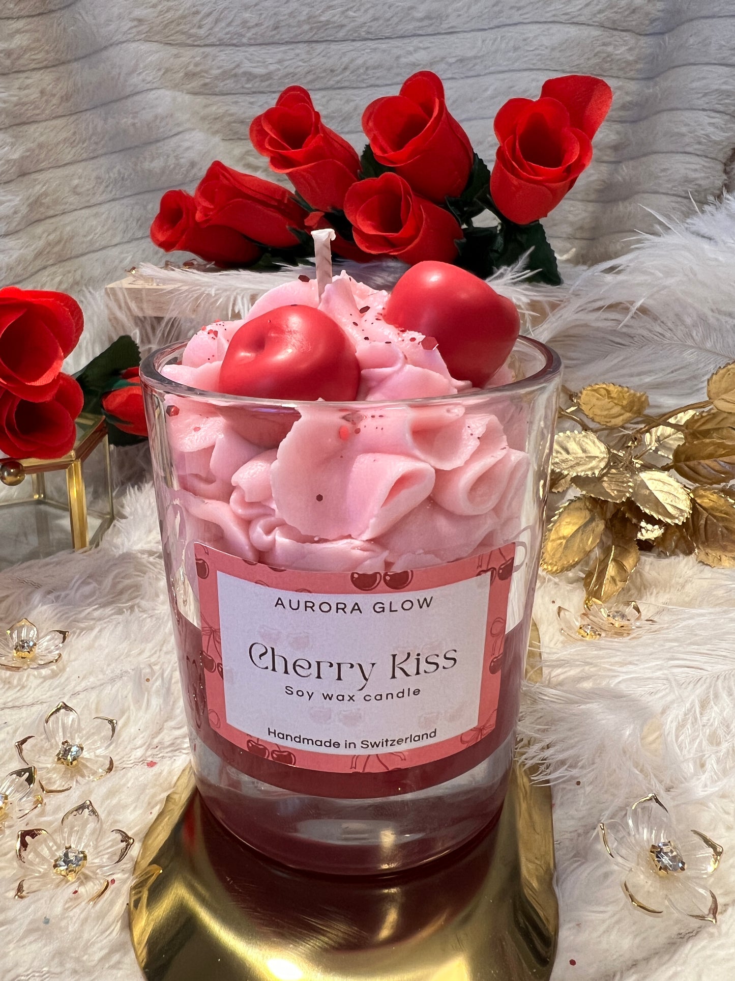 Kerze | Cherry Kiss