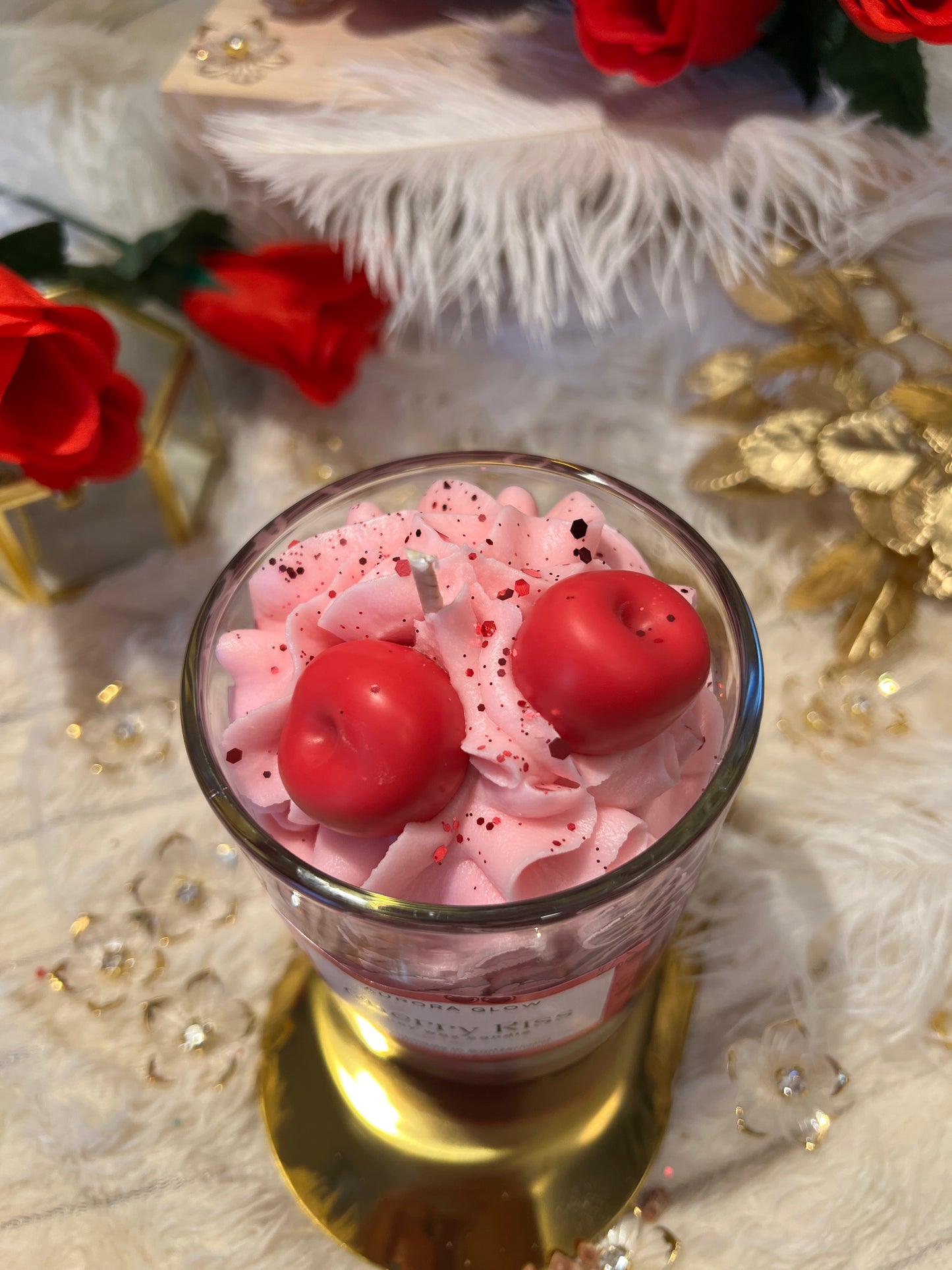 Kerze | Cherry Kiss