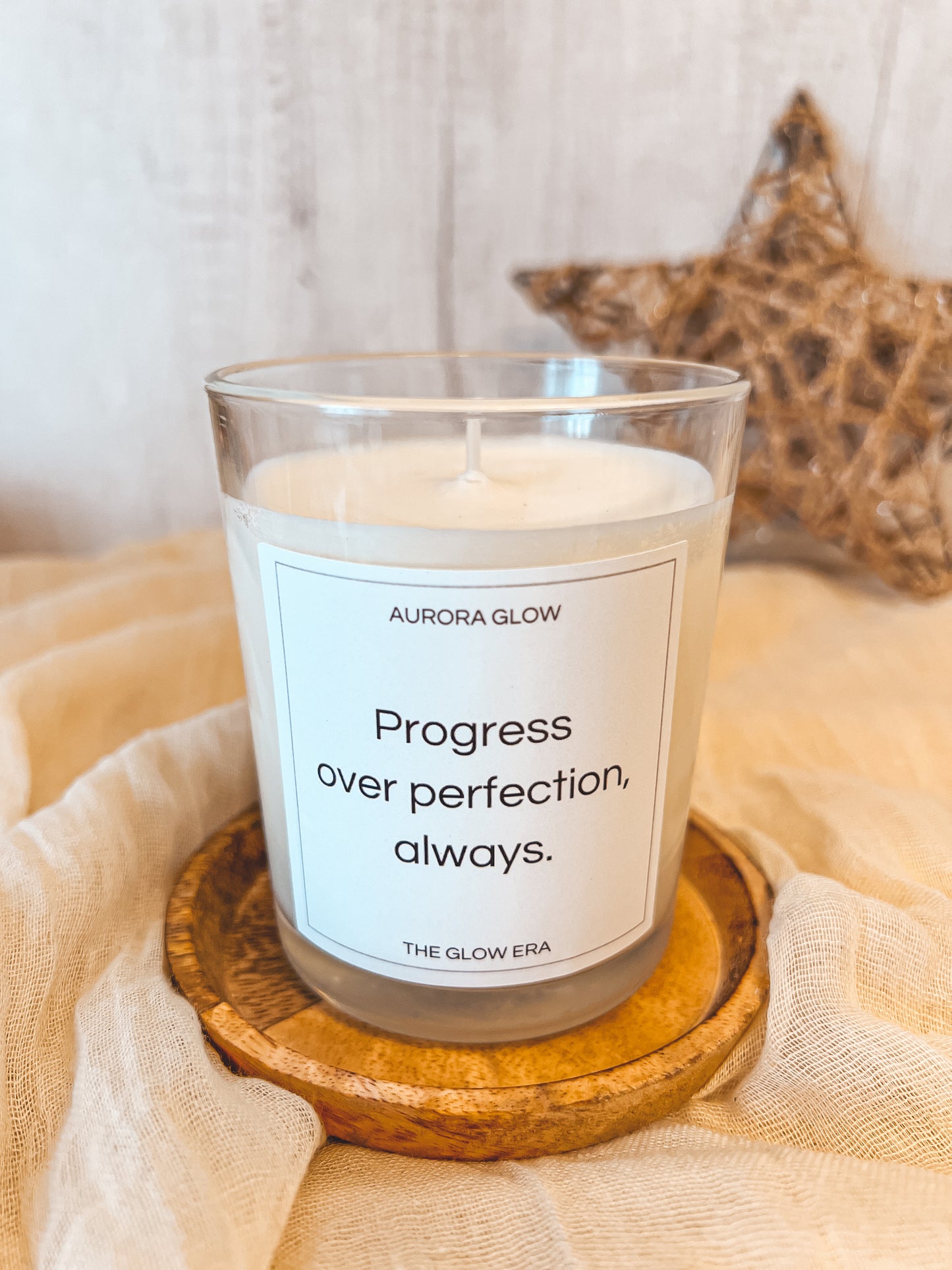 Kerze | Progress Over Perfection