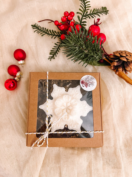 Snowflake | Pillar candle