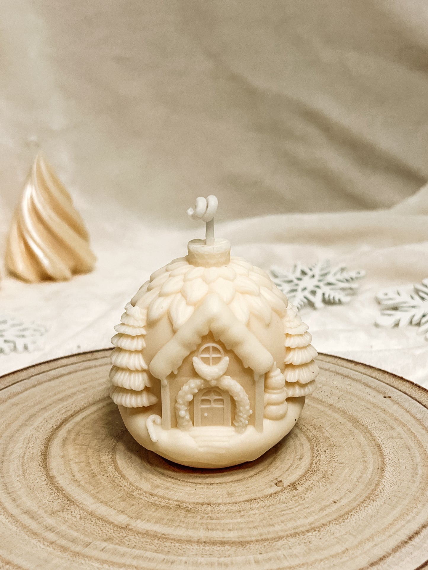 Christmas bauble | Pillar candle