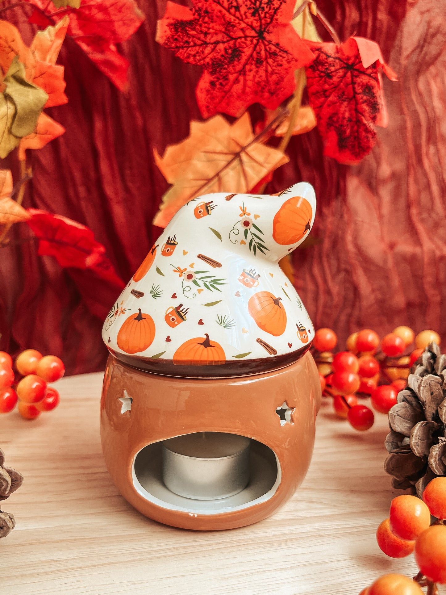 Autumn Gnome | Wax melt burner