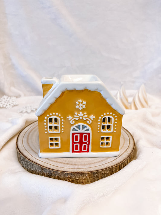 Traditional Gingerbread House | Wax melt burner